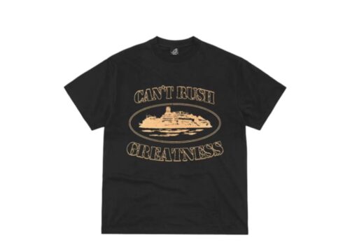 Corteiz x Central Cee Can't Rush Greatness Tee Black - Black - 1
