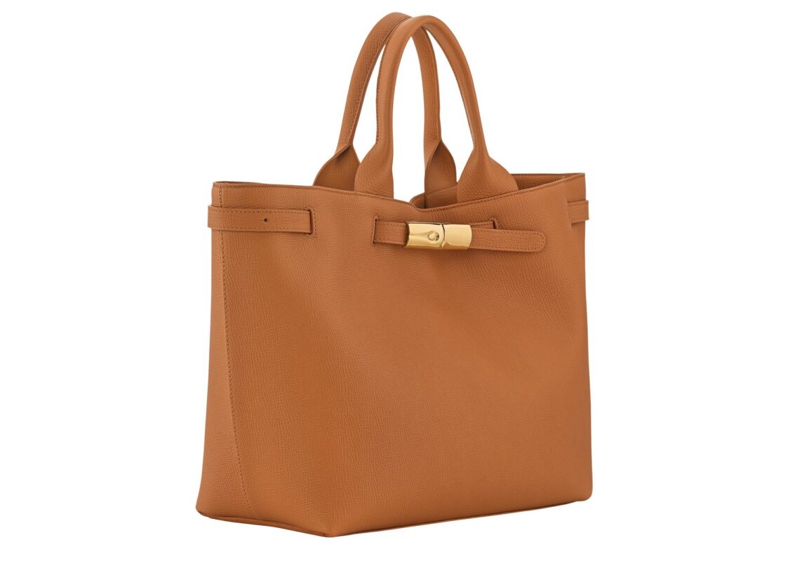 Longchamp Le Smart L Tote Bag Caramel 2
