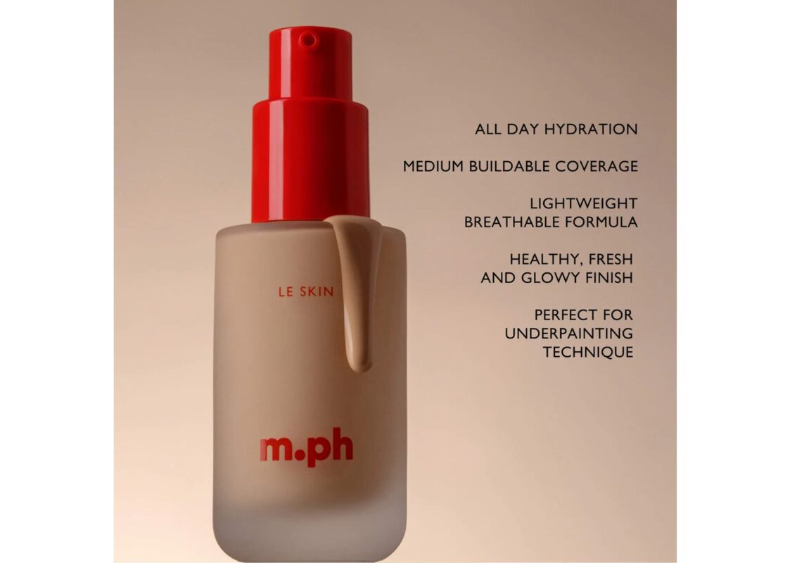 m.ph by Mary Phillips Le Skin Weightless Serum Foundation Medium 170 G 6
