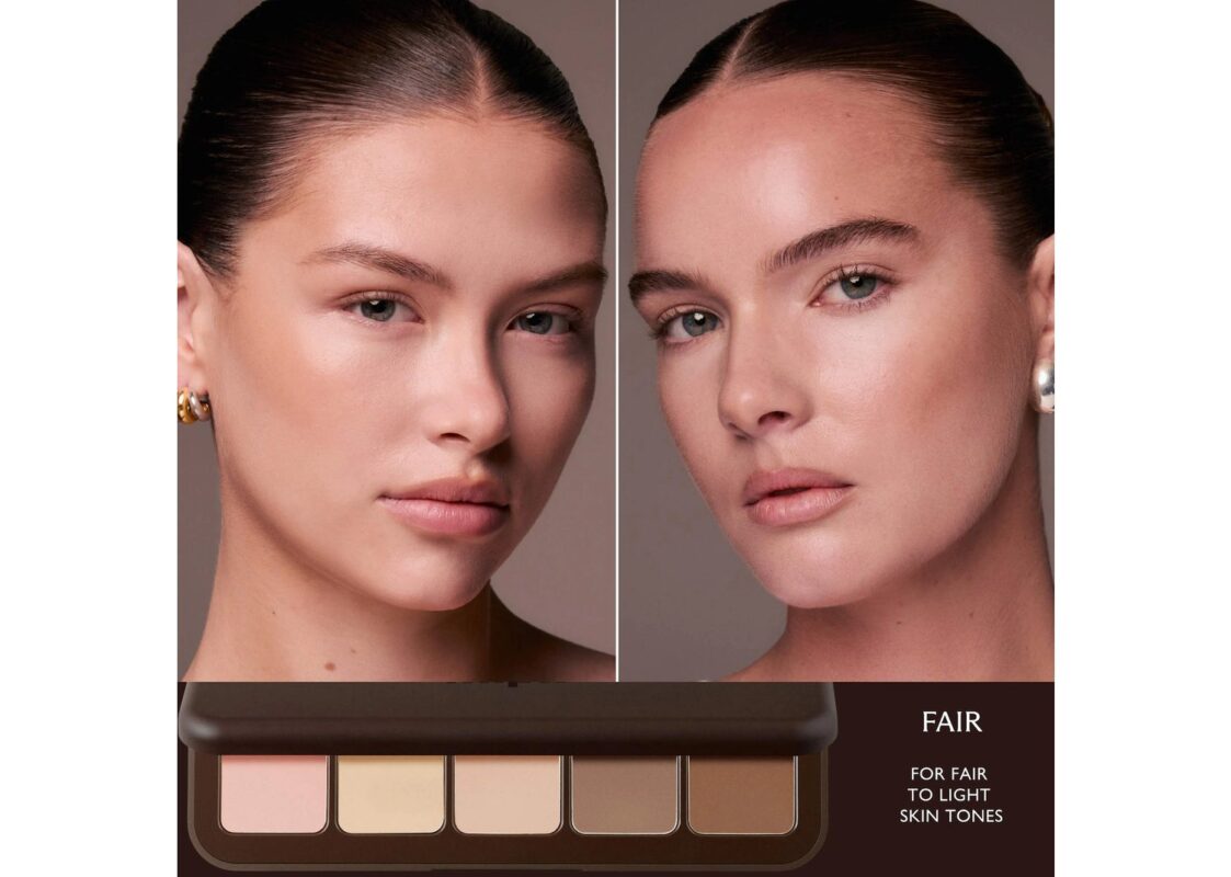 m.ph by Mary Phillips Underpainting Face Highlight Contour Palette Fair 5