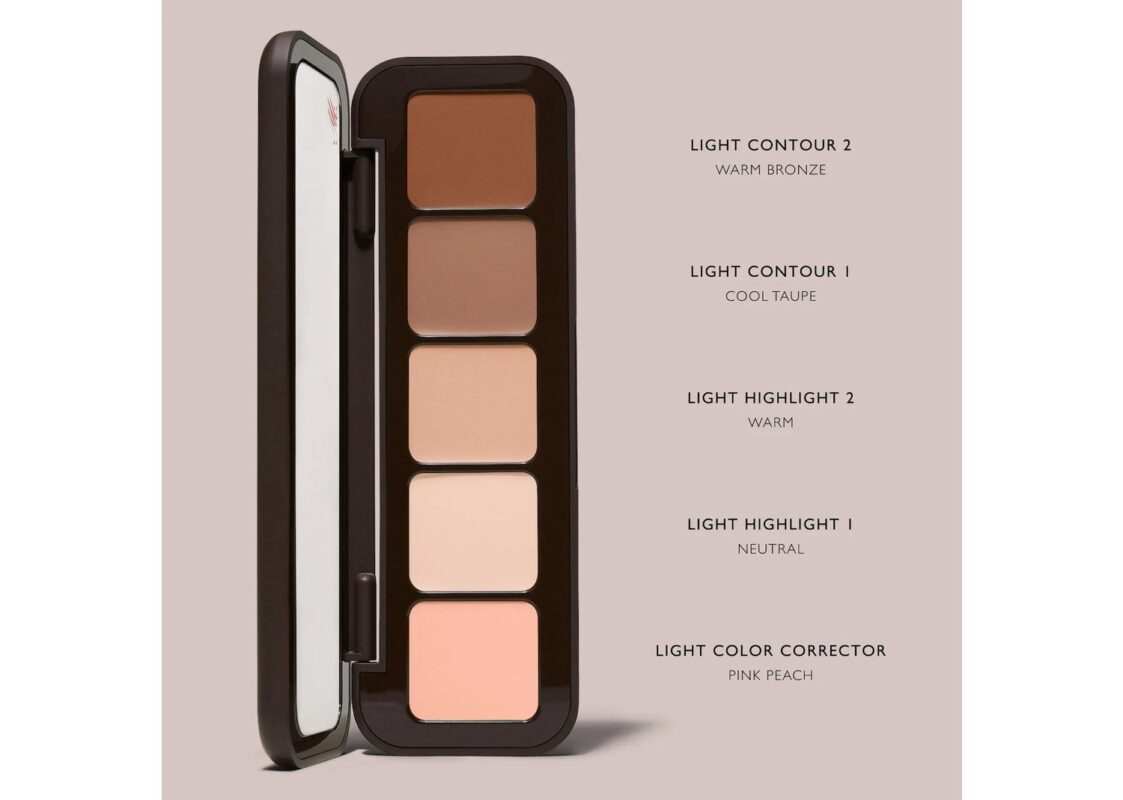 m.ph by Mary Phillips Underpainting Face Highlight Contour Palette Light 2