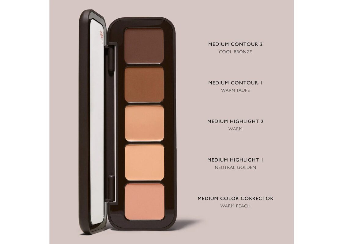 m.ph by Mary Phillips Underpainting Face Highlight Contour Palette Medium 2
