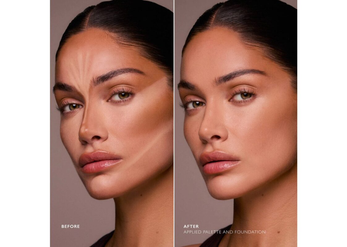 m.ph by Mary Phillips Underpainting Face Highlight Contour Palette Medium 4