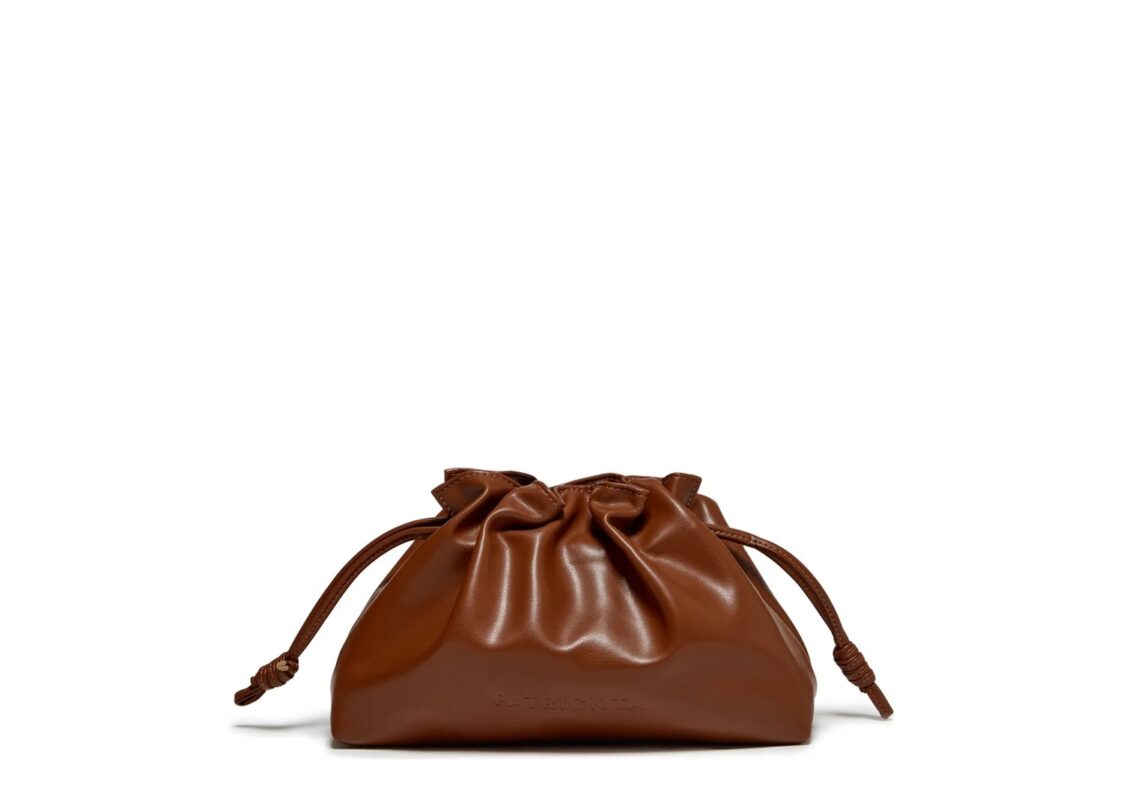 Patrick Ta The Elevated Beauty Bag Brown