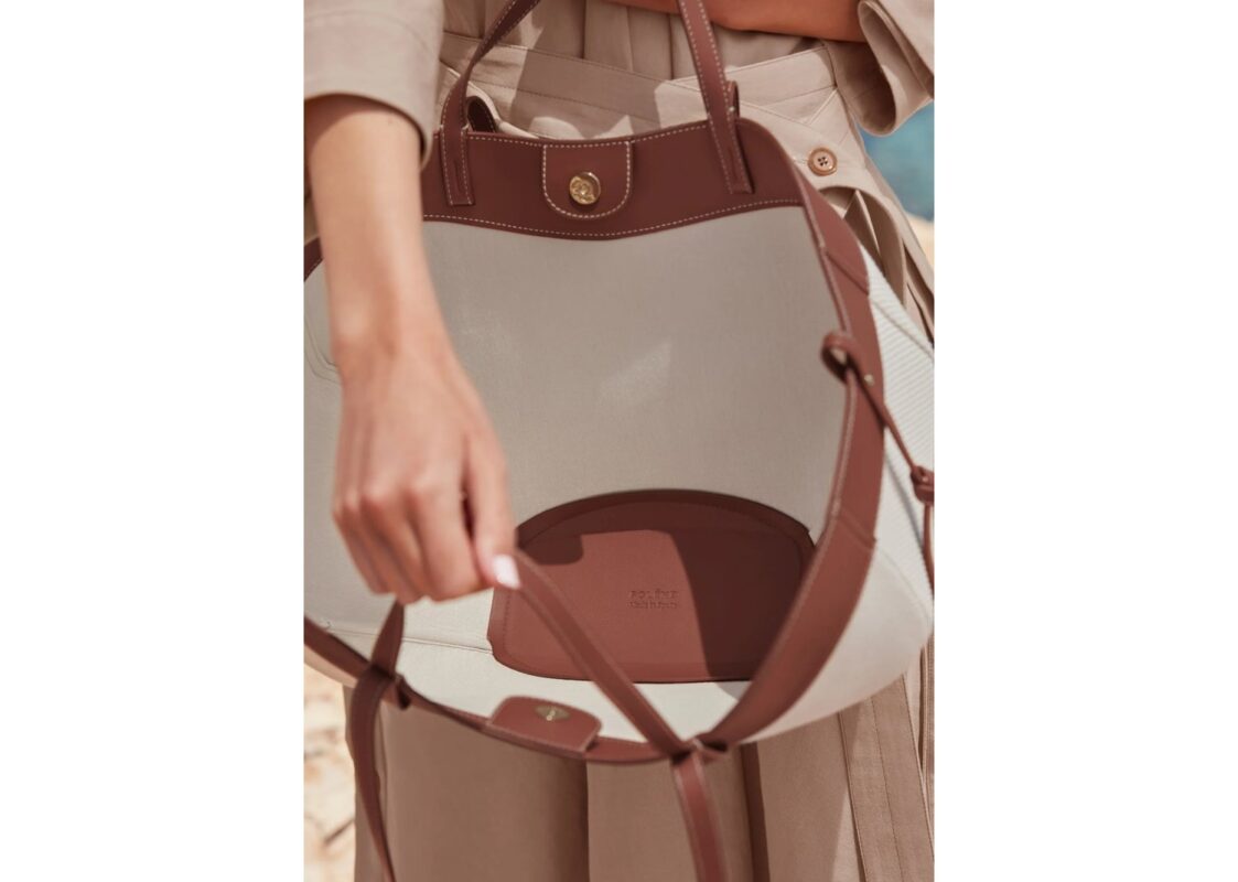 Polène Cyme Edition Cognac Canvas 5