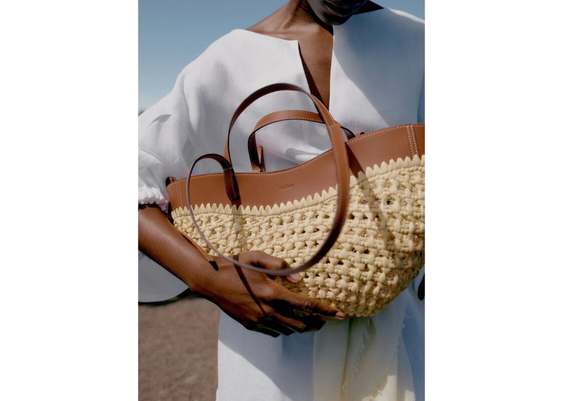 Polène Cyme Mini Edition Raffia 3