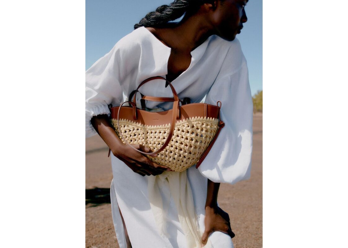 Polène Cyme Mini Edition Raffia 4