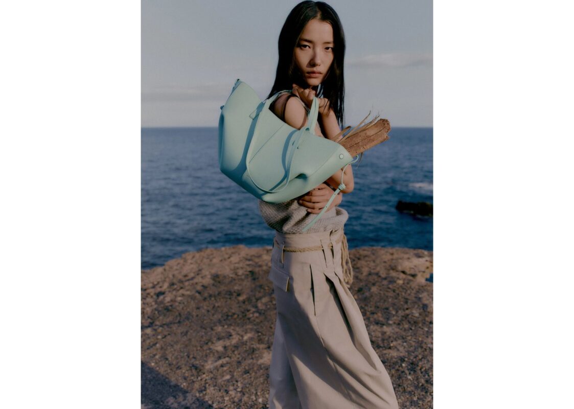 Polène Cyme Mini Edition Textured Sea Foam 2