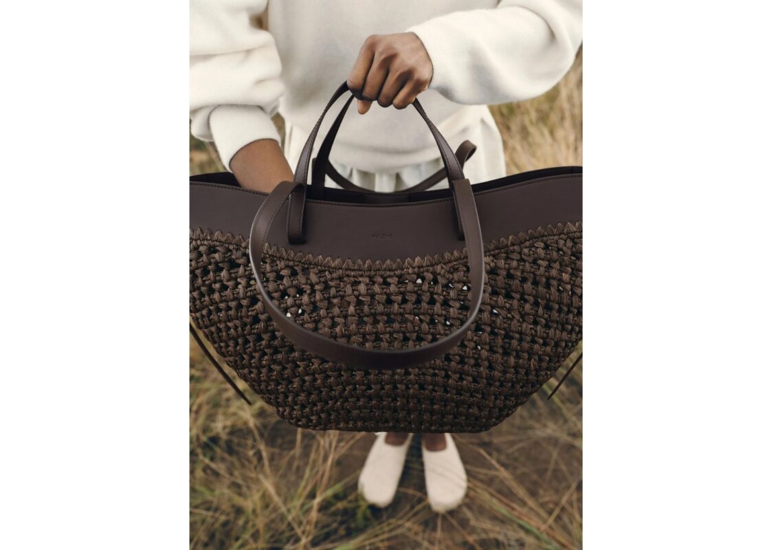 Polène Cyme Edition Raffia Ebony 4