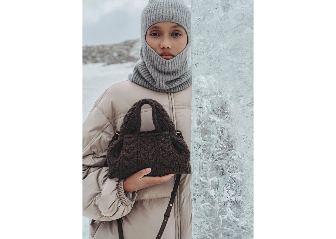 Polène Numéro Neuf Mini Edition Merino Ebony 2