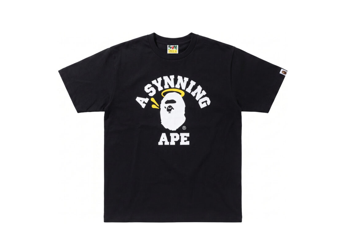 Bape X Central Cee ‘ A SYNNING APE’ Tee