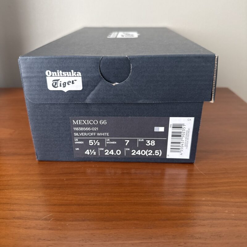 Onitsuka Tiger Mexico 66 Silver off White 9