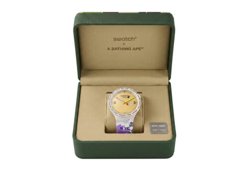 Bape x Swatch Big Bold NYC Edition