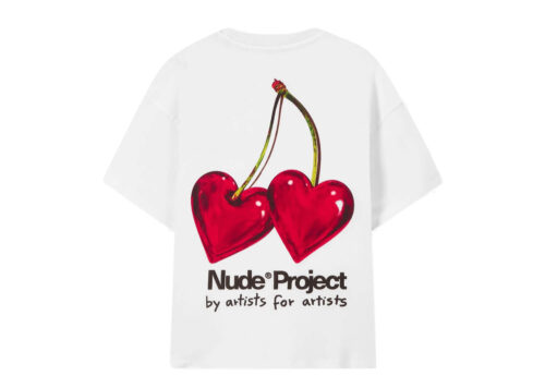 Nude Project Juicy Cherry Tee White