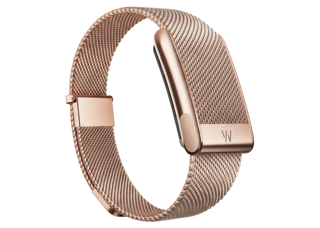 WHOOP MG Meridian Band Milanese Mesh Rose Gold – Life 4