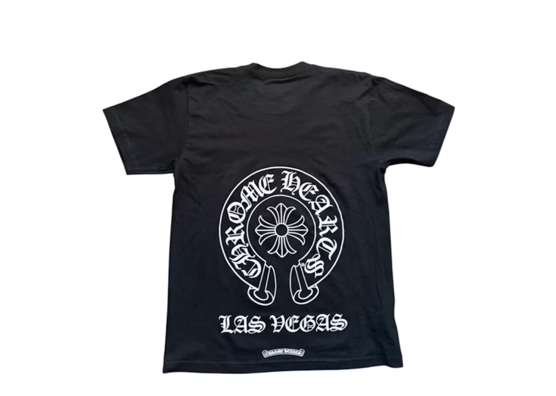 Chrome Hearts Las Vegas Horseshoe S/S Pocket Tee Black