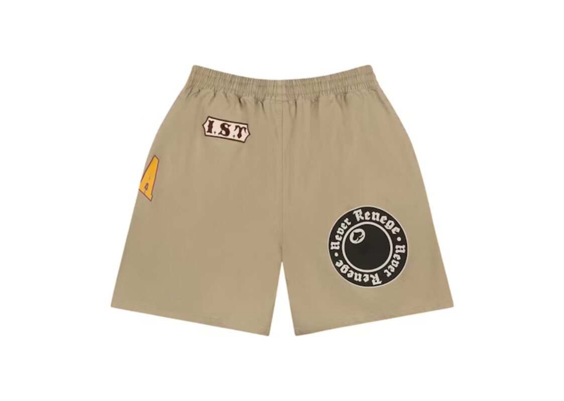 Denim Tears x Stussy Jamaica High Khaki Short Brown 2