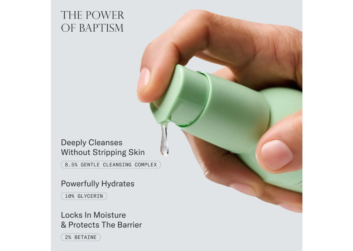 Dieux Baptism Hydrating Foaming Gel Cleanser 3