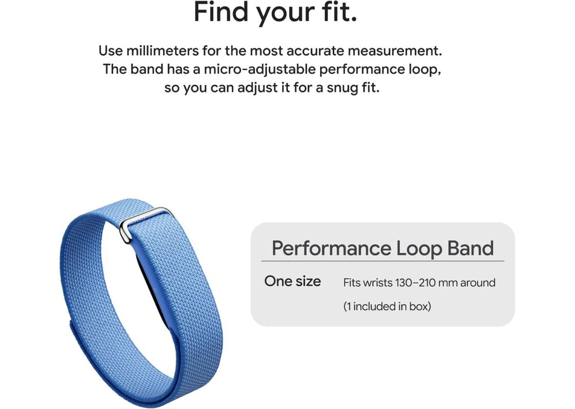 Fitbit Air Performance Loop Band Obsidian 11