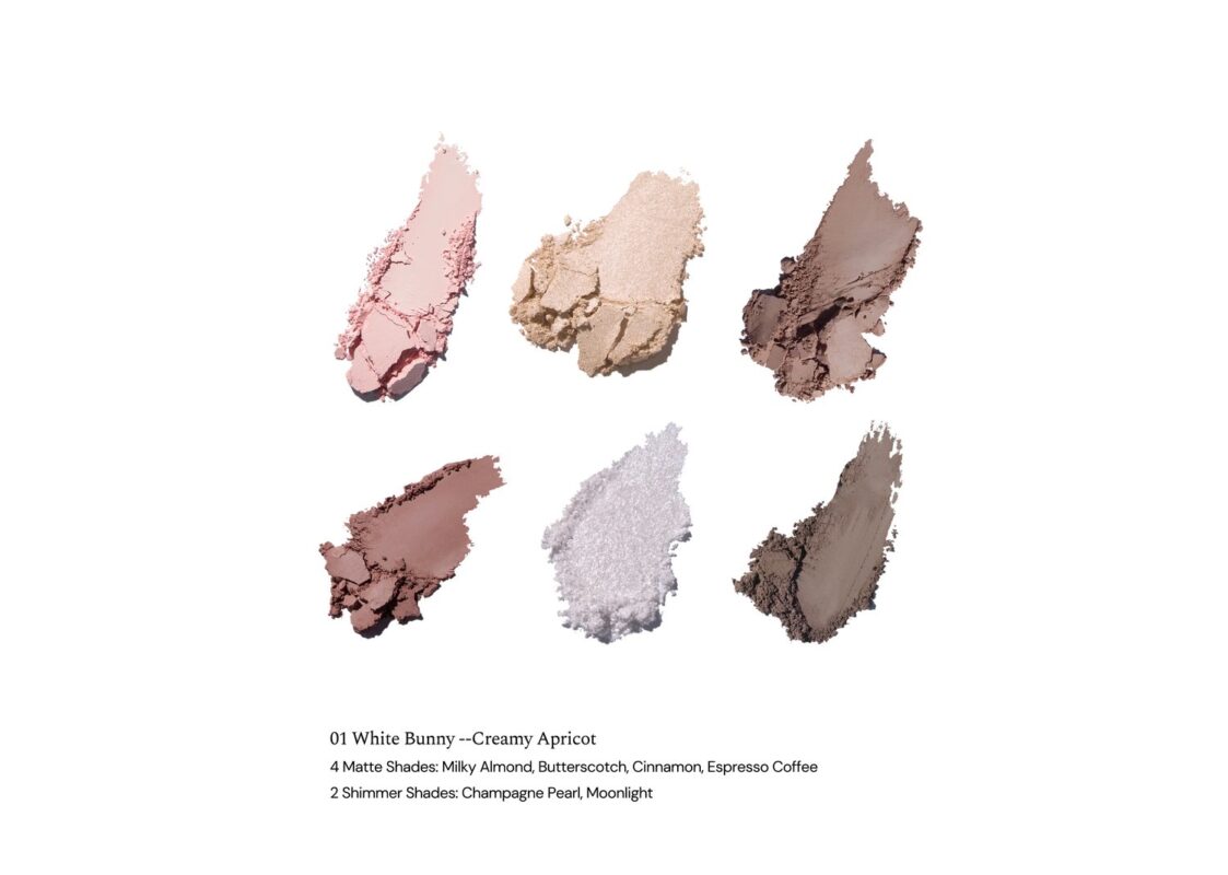 Flower Knows Bunny Garden 6-Color Makeup Palette – White Bunny 4