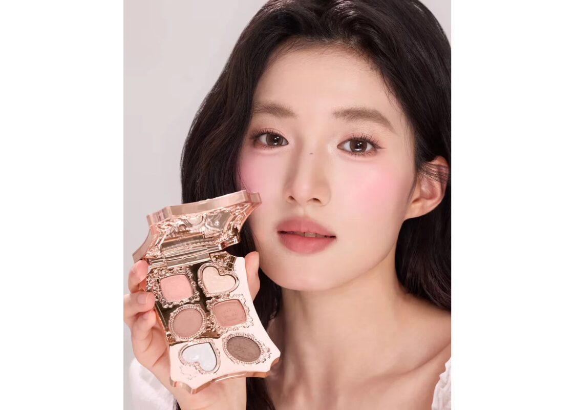 Flower Knows Bunny Garden 6-Color Makeup Palette – White Bunny 6