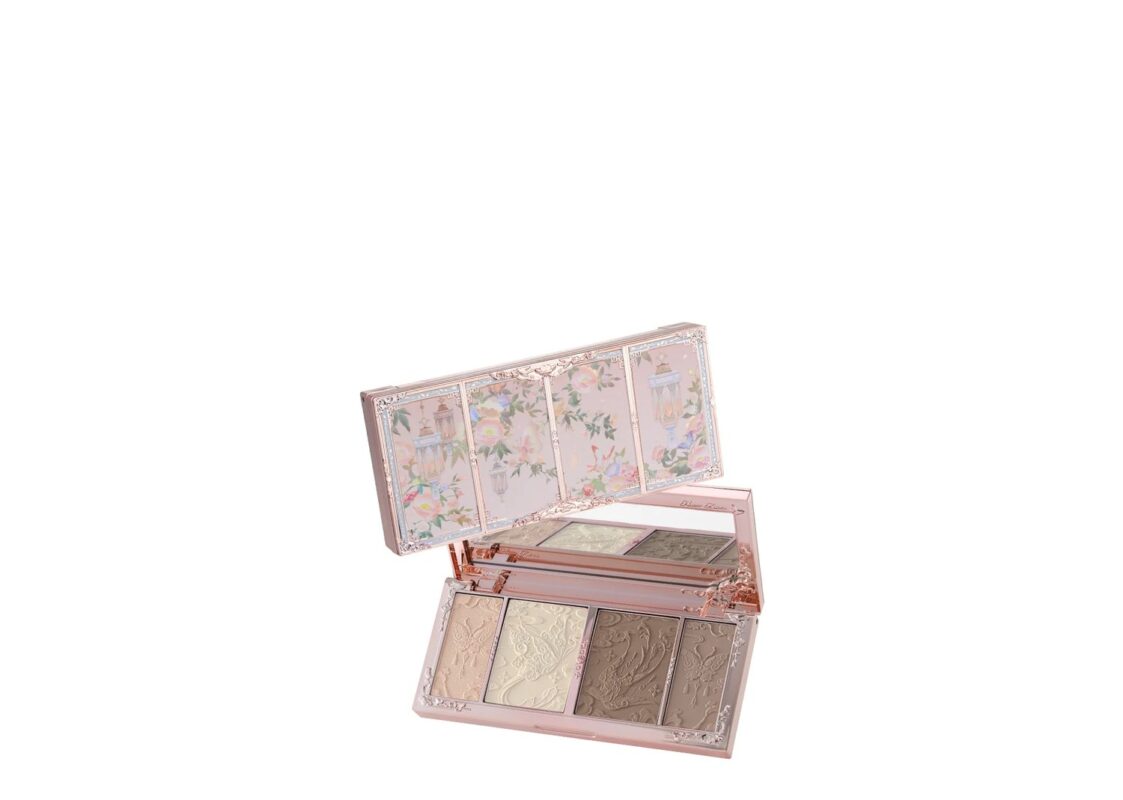 Flower Knows Butterfly Cloud Collar Highlight & Contour Palette – Tawny Tea