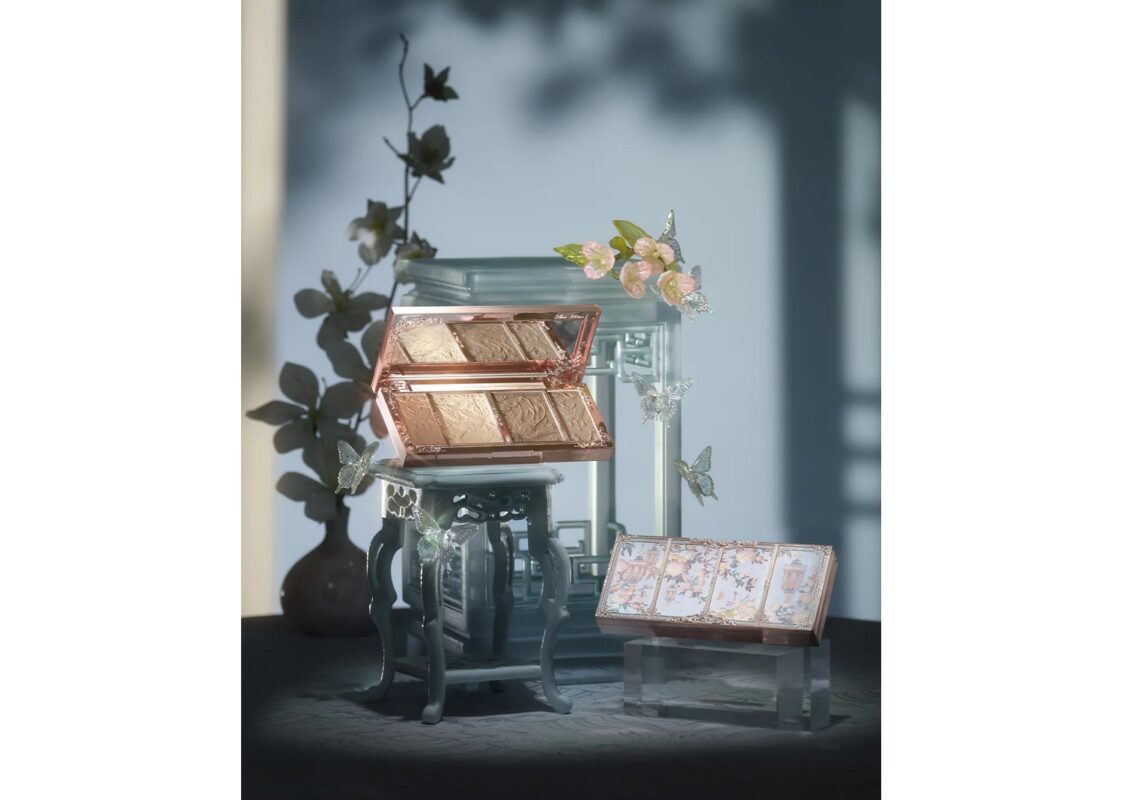Flower Knows Butterfly Cloud Collar Highlight & Contour Palette – Tawny Tea 9
