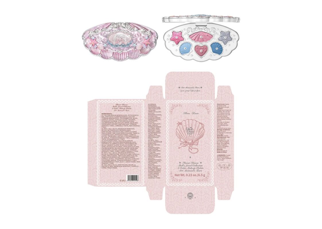 Flower Knows Shell’s Jewel 6-Color Makeup Palette 7