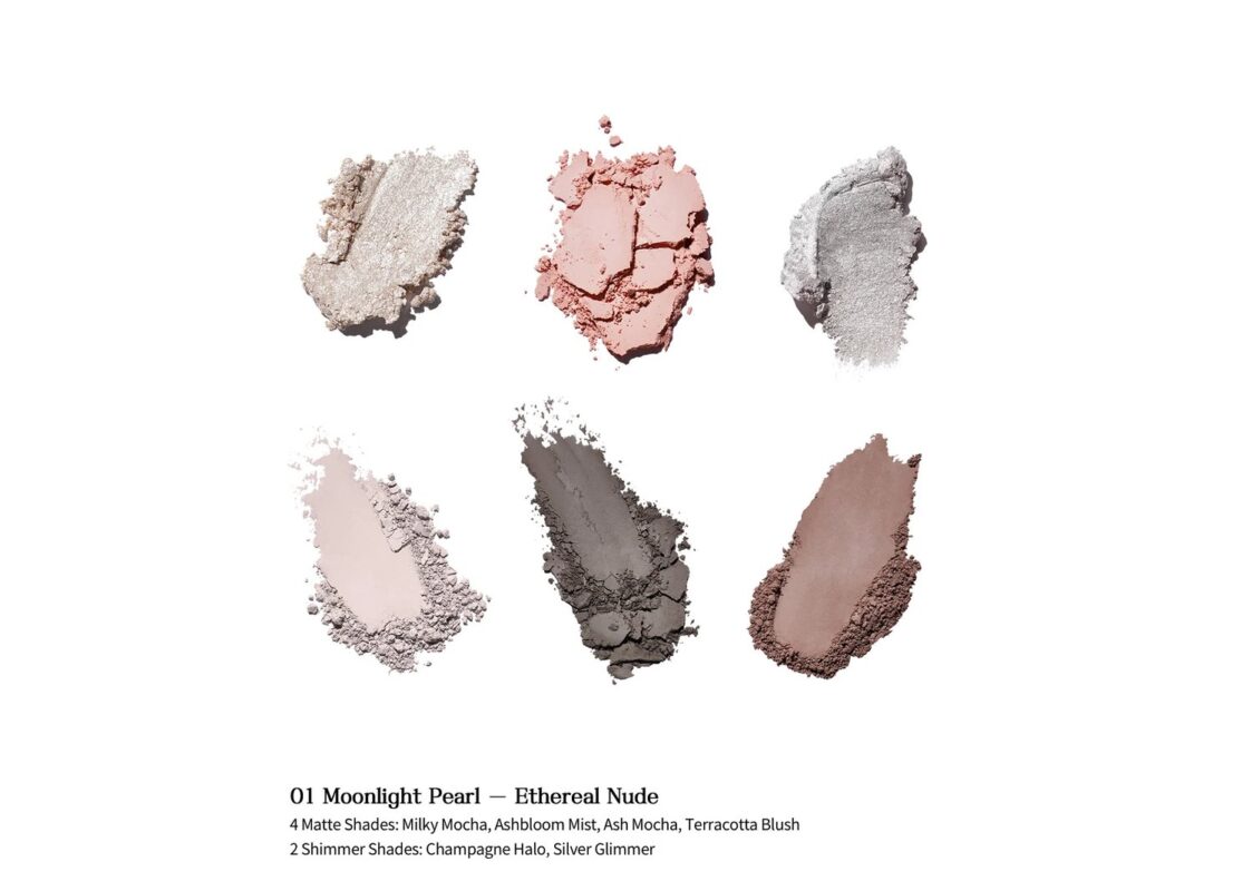 Flower Knows Shells Jewel 6-Color Makeup Palette 3