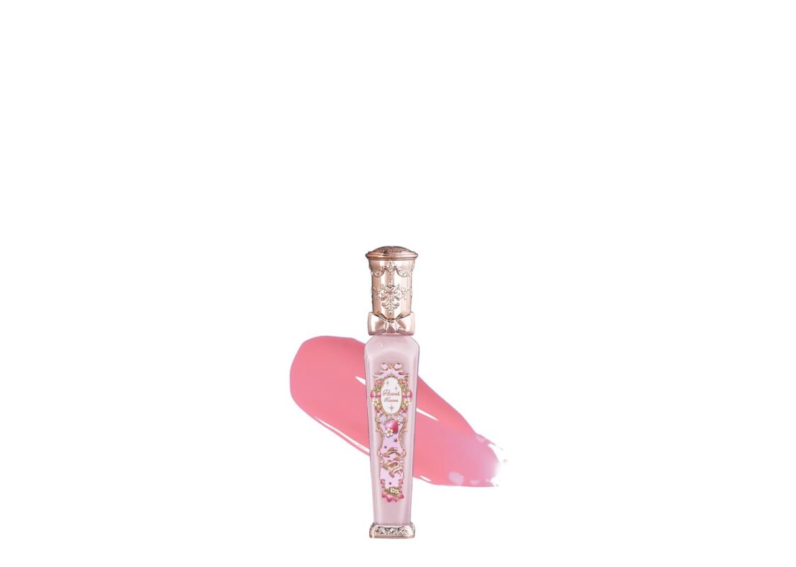 Flower Knows Violet Strawberry Rococo Glowy Lip Gloss – Strawberry Macaron