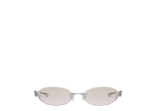 Gentle Monster Musubi 02 Silver Sunglasses - Silver - 1