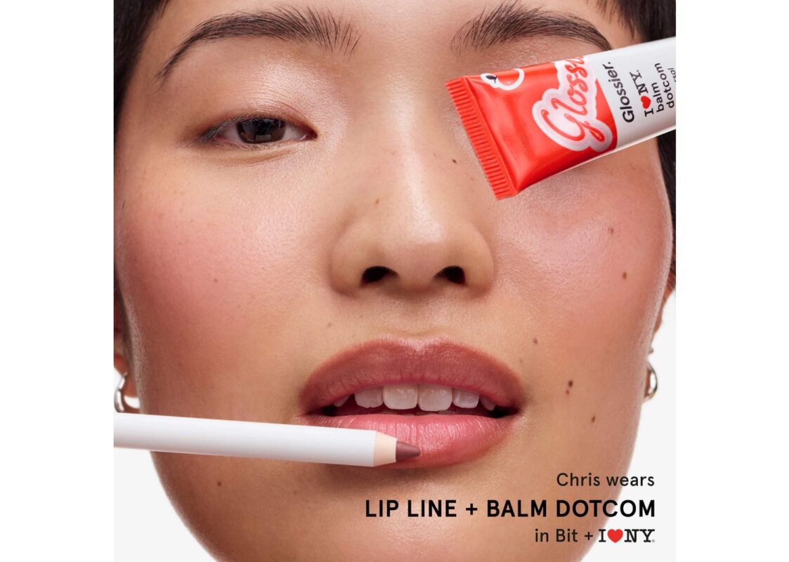 Glossier Balm Dotcom Lip Balm I Love NY Clear 7