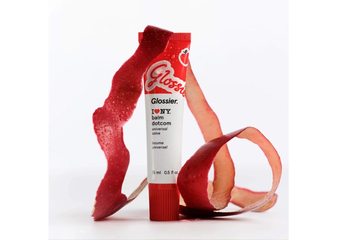 Glossier Balm Dotcom Lip Balm I Love NY Clear 9