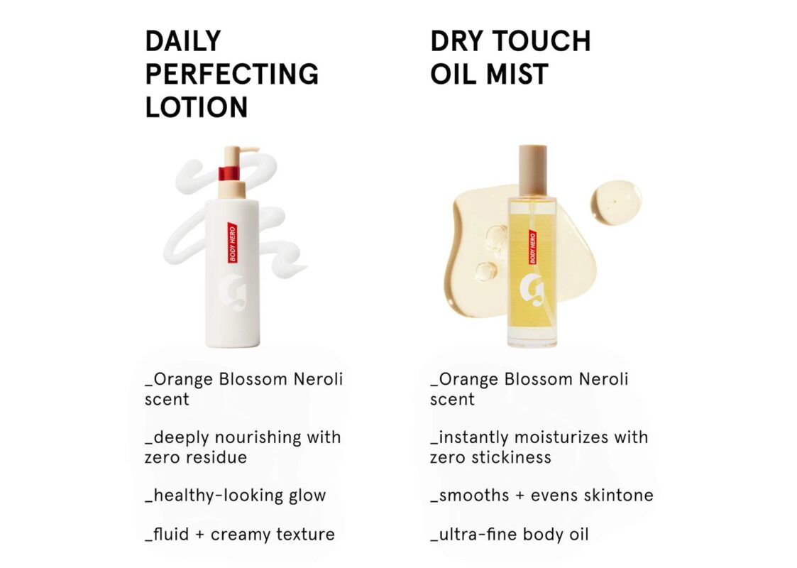 Glossier Body Hero Dry Touch Nourishing Oil Mist 8