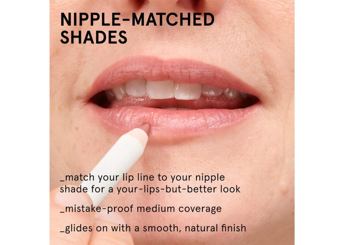 Glossier Lip Line Enhancing Hydrating Longwear Lip Liner Pencil Graze 5