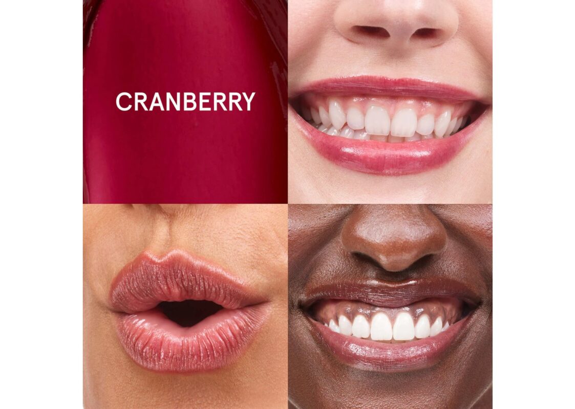 Glossier Ultralip High Shine Lipstick Cranberry 2