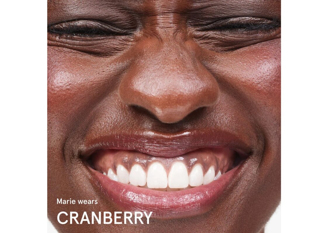 Glossier Ultralip High Shine Lipstick Cranberry 6