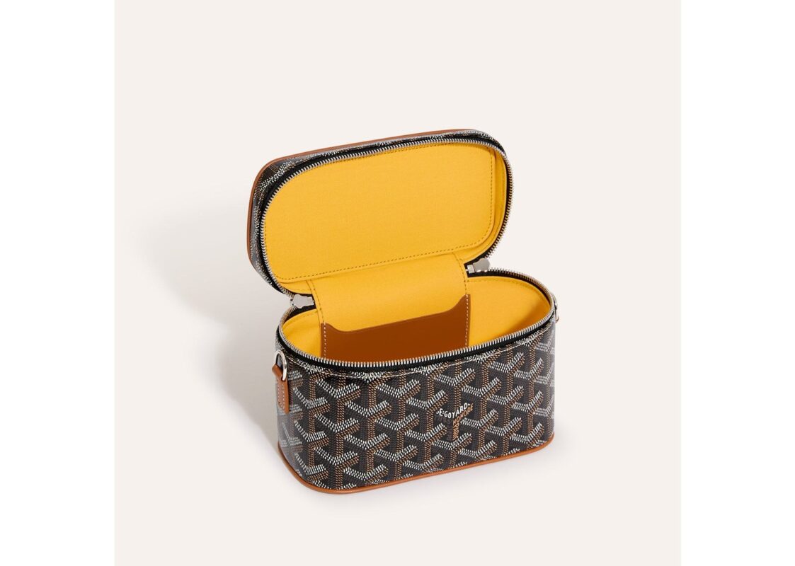 Goyard Muse Mini Vanity Black & Tan 2