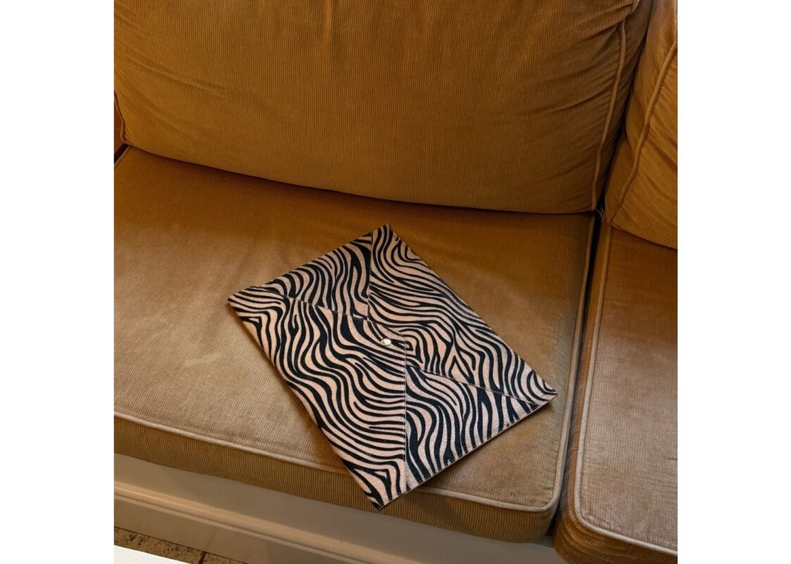 Heaven Mayhem Laptop Sleeve Zebra 3