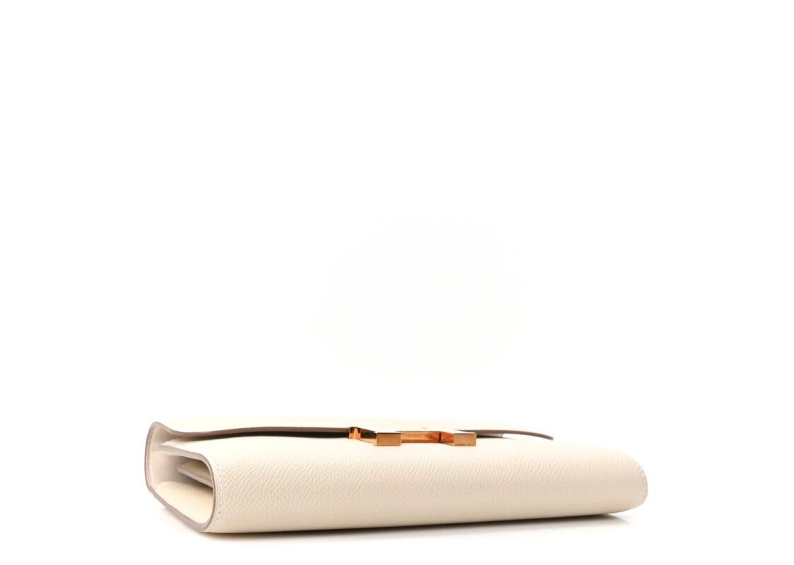 Hermes Epsom Constance Long To Go Wallet Craie 4