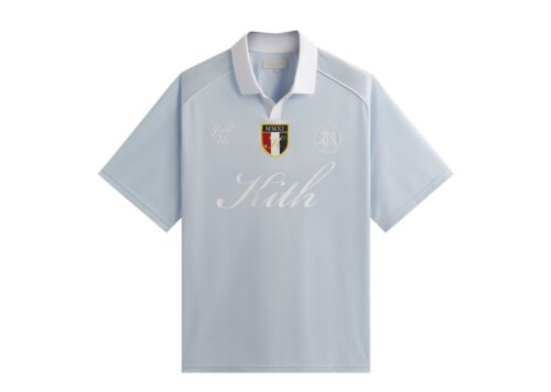Kith Shadow Stripe Marcel Soccer Top Light Indigo - Light Indigo - 1