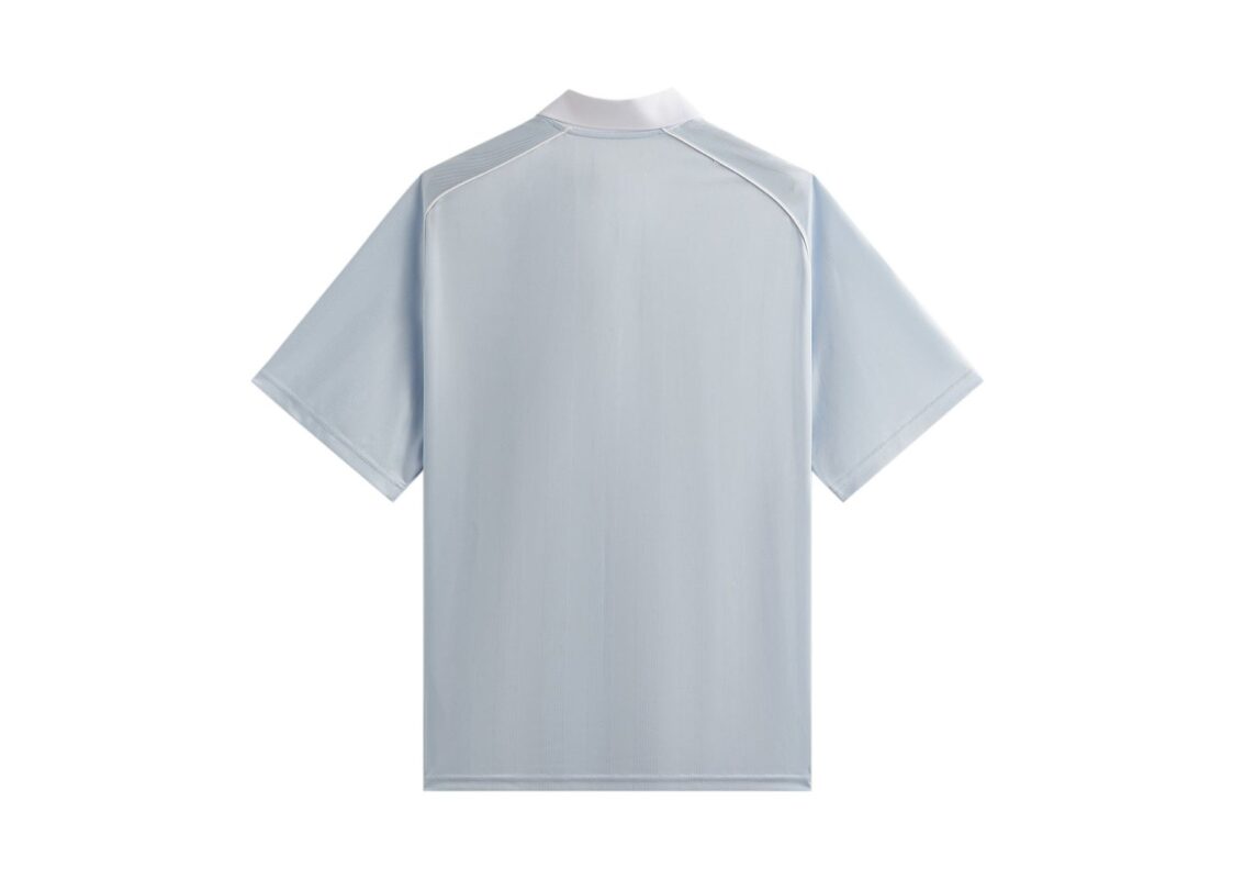 Kith Shadow Stripe Marcel Soccer Top Light Indigo 2