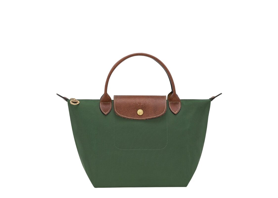 Longchamp Le Pliage Original Small Handbag British Green
