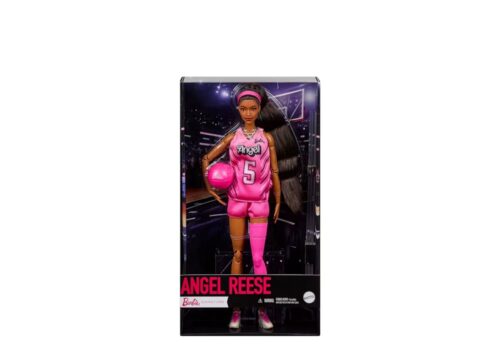 Mattel Barbie Signature Role Models Angel Reese Doll Figure Pink - Pink - 1