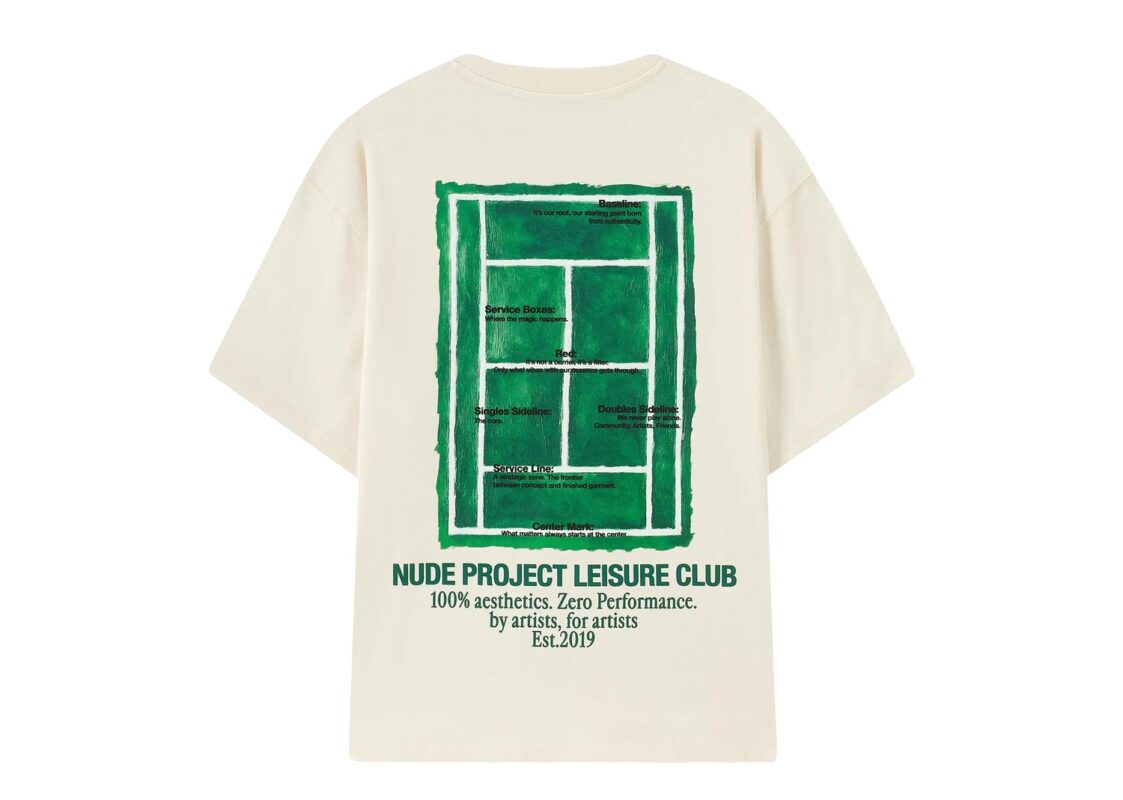 Nude Project Court Tee Ivory