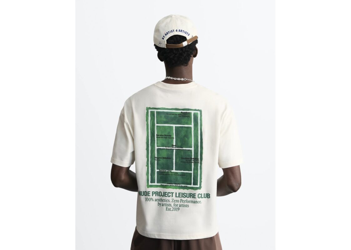 Nude Project Court Tee Ivory 6