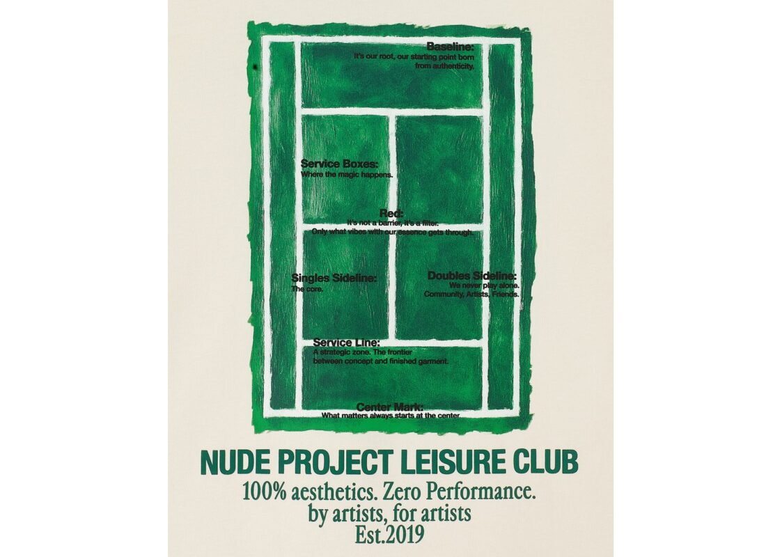 Nude Project Court Tee Ivory 8