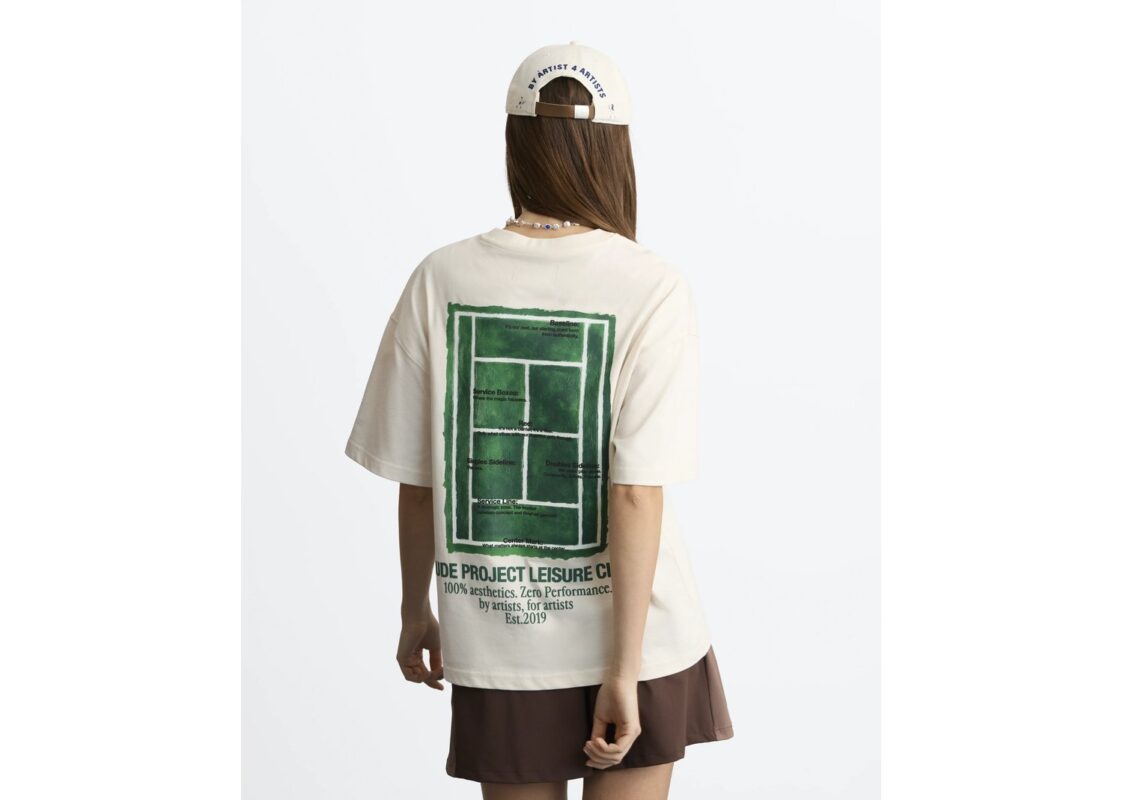 Nude Project Court Tee Ivory 9