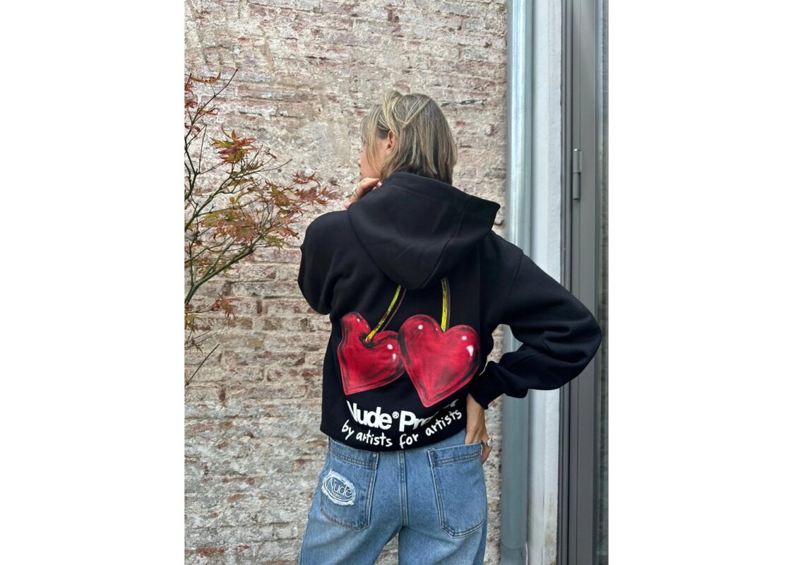 Nude Project Juicy Cherry Hoodie Black 4