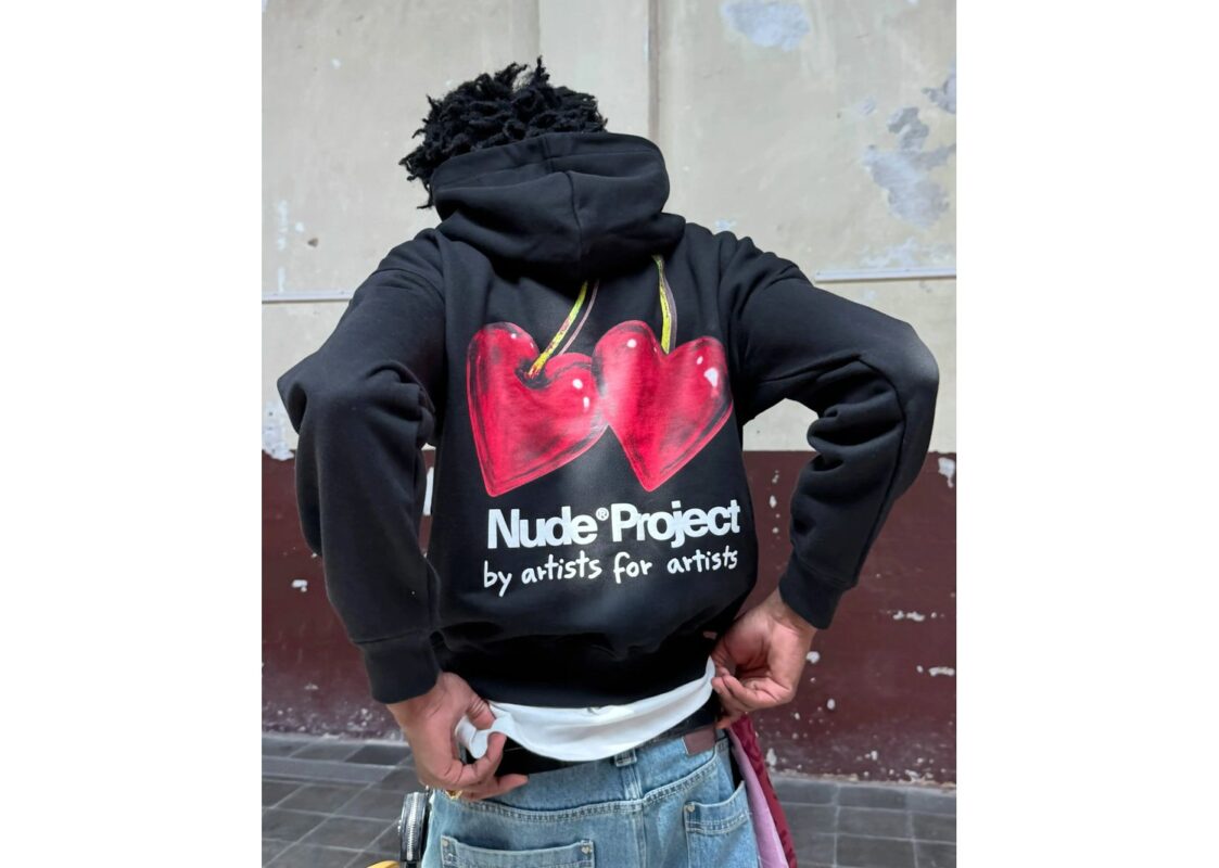 Nude Project Juicy Cherry Hoodie Black 6